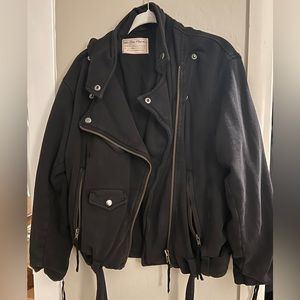 Free People Rebel Motto Jacket